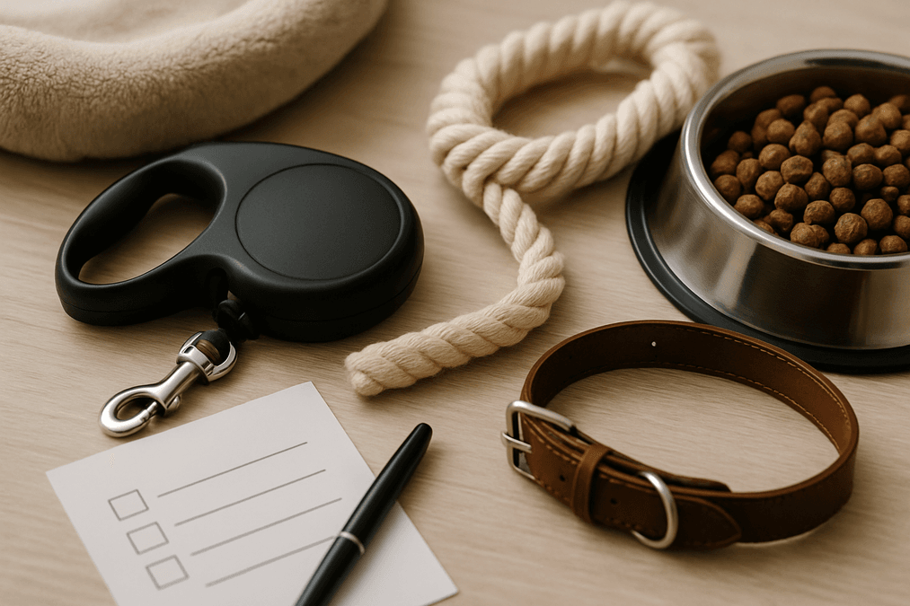 Welpen Erstausstattung – Die komplette Checkliste für neue Hundebesitzer
