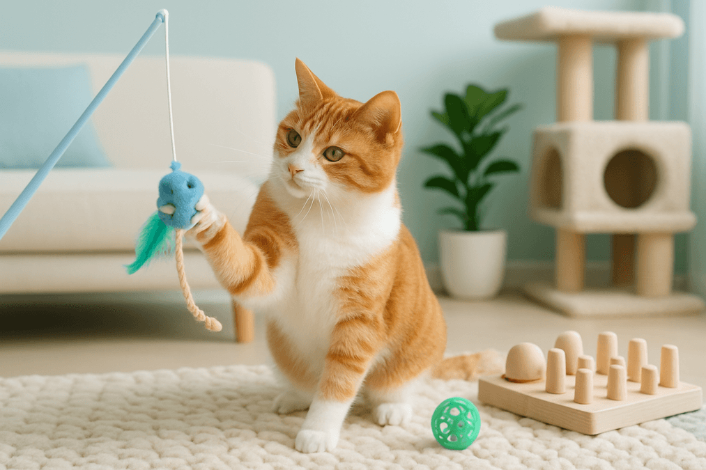 Wohnungskatze beschäftigen – 12 kreative Ideen gegen Langeweile