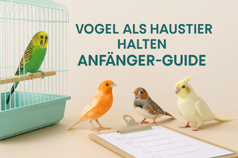 Vogel als Haustier halten – Der komplette Einsteiger-Guide für Vogelfreunde