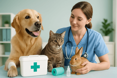 Erste Hilfe für Haustiere – Lebensrettende Sofortmaßnahmen im Notfall