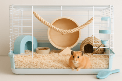 Hamster artgerecht halten – Käfig, Pflege und tägliche Bedürfnisse