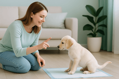 Welpen stubenrein bekommen – Schritt-für-Schritt-Anleitung mit Zeitplan